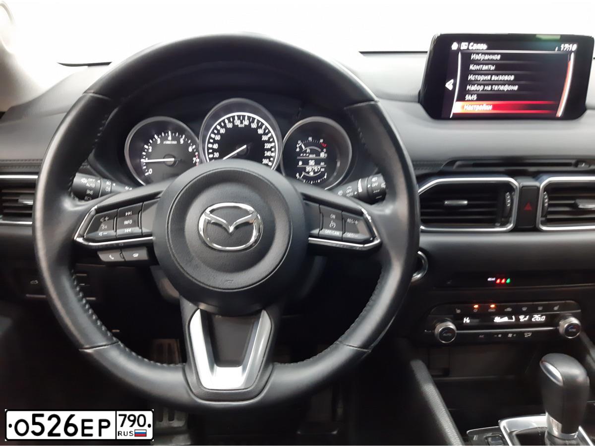 Фото автомобиля MAZDA CX-5, 2020 — госномер А364НВ252. Цвет: ЧЕРНЫЙ