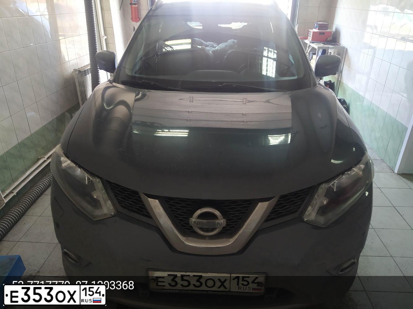 Фото автомобиля NISSAN X-TRAIL, 2016 — госномер А537МК142. Цвет: ТЕМНО-СИНИЙ