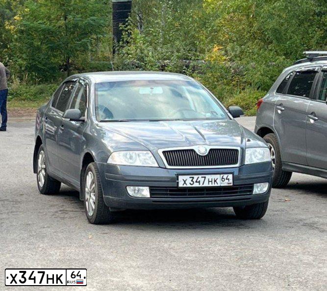 Фото автомобиля SKODA OCTAVIA, 2007 — госномер С734ОК58. Цвет: ТЕМНО-СЕРЫЙ