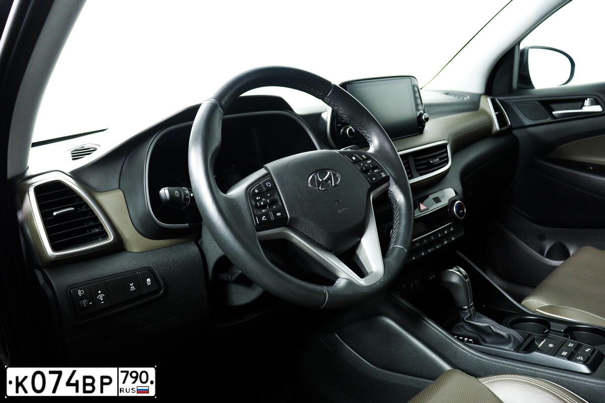 Фото автомобиля HYUNDAI TUCSON, 2020 — госномер А898РВ797. Цвет: ЧЕРНЫЙ
