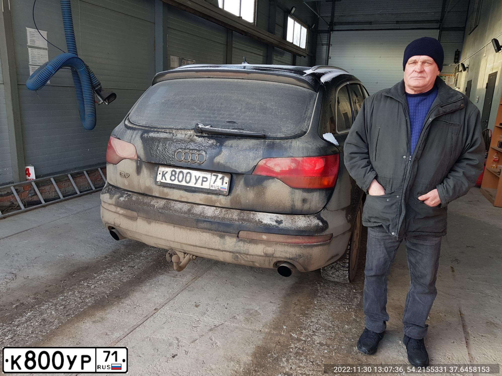 Фото автомобиля LADA 2172 PRIORA, 2009 — госномер К800УР71. Цвет: Белый