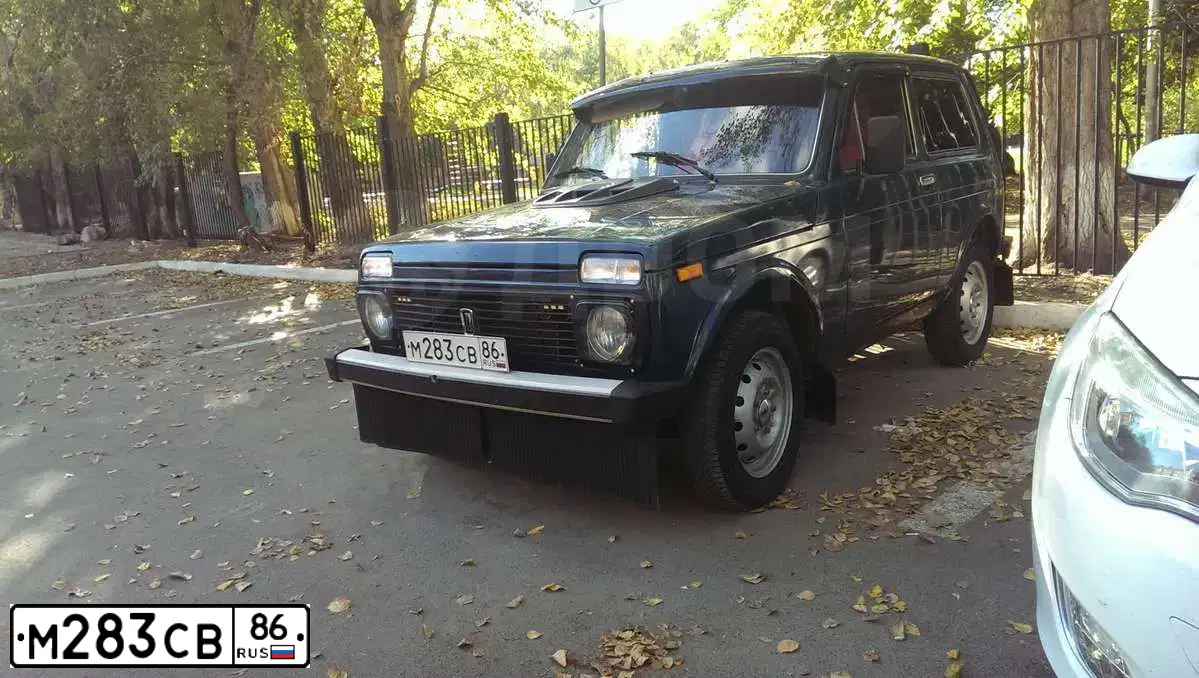 Фото автомобиля LADA NIVA, 1996 — госномер А599ТА172. Цвет: ЗЕЛЕНЫЙ