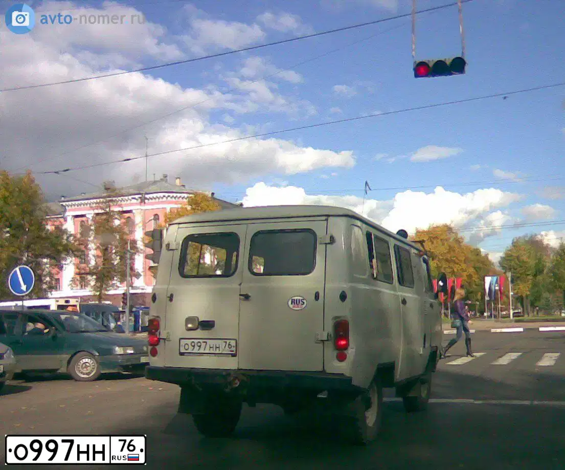 Фото автомобиля UAZ Z 3962, 2005 — госномер О997НН76