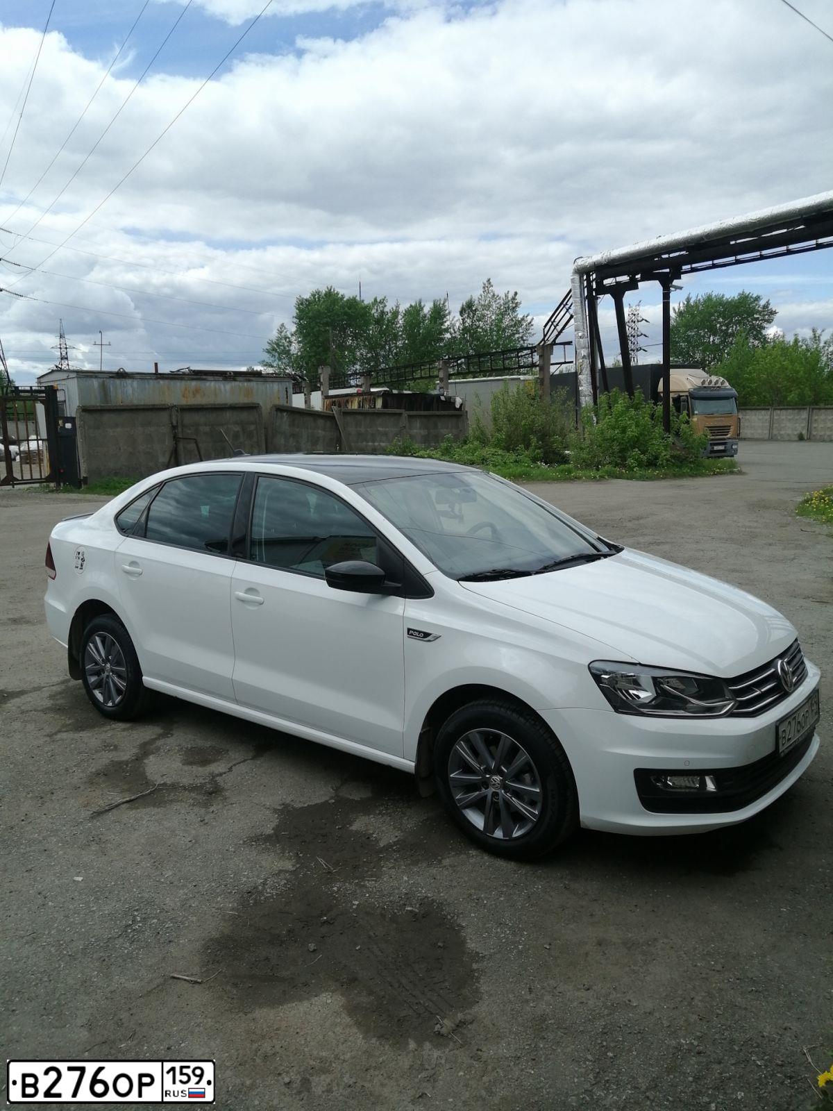 Фото автомобиля VOLKSWAGEN POLO, 2012 — госномер В276ОР159. Цвет: СЕРЕБРИСТЫЙ