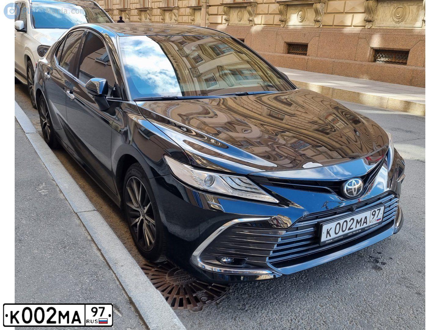 Фото автомобиля TOYOTA CAMRY, 2020 — госномер Х044ТК797