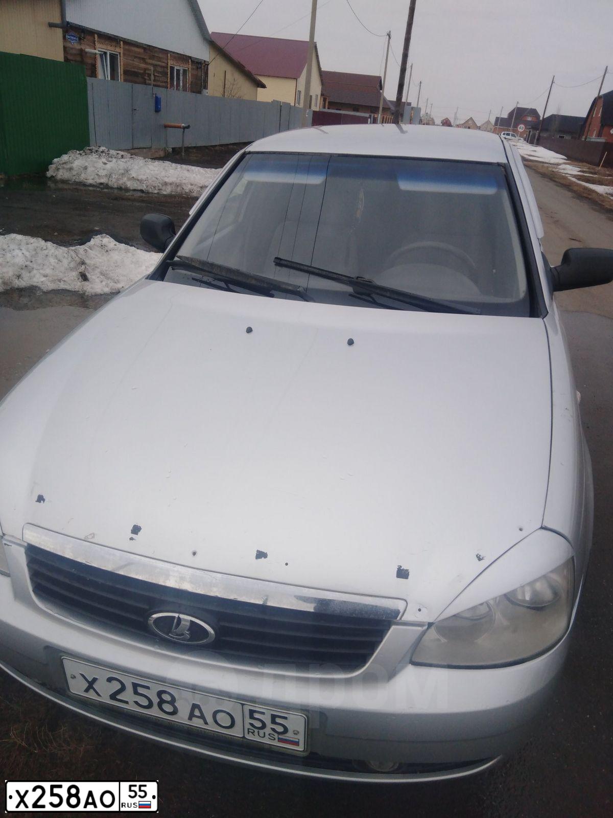 Фото автомобиля LADA PRIORA, 2008 — госномер А471СМ155. Цвет: СВЕТЛО-СЕРЕБРИСТЫЙ