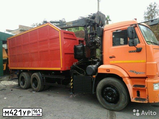 Фото автомобиля KAMAZ 6520 /6X4/, 2014 — госномер К212НР61. Цвет: Красный