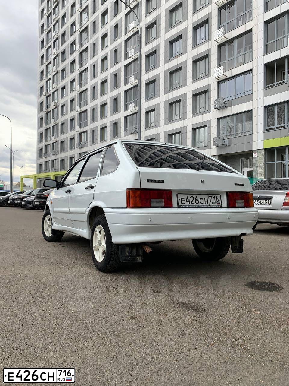 Фото автомобиля LADA 2114 SAMARA, 2012 — госномер В583ВО193. Цвет: Белый