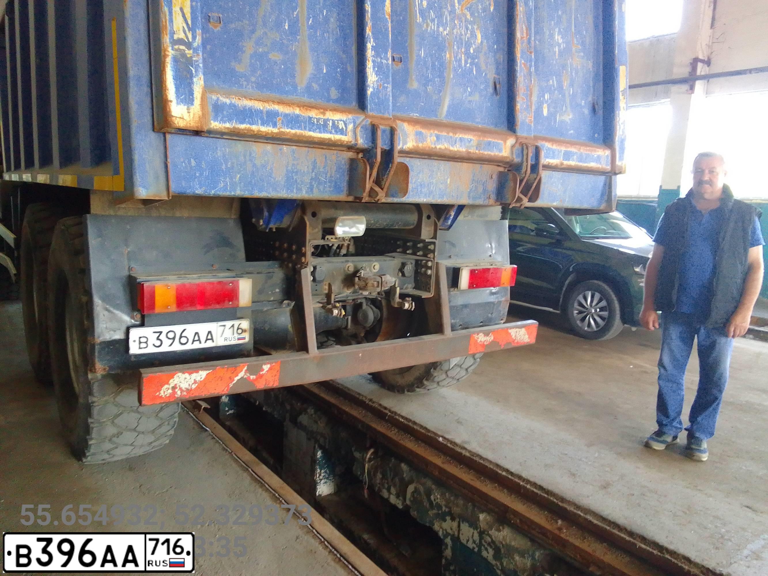 Фото автомобиля IVECO AMT URAL IVECO 6539 6X6, 2018 — госномер К493ТХ716. Цвет: синий