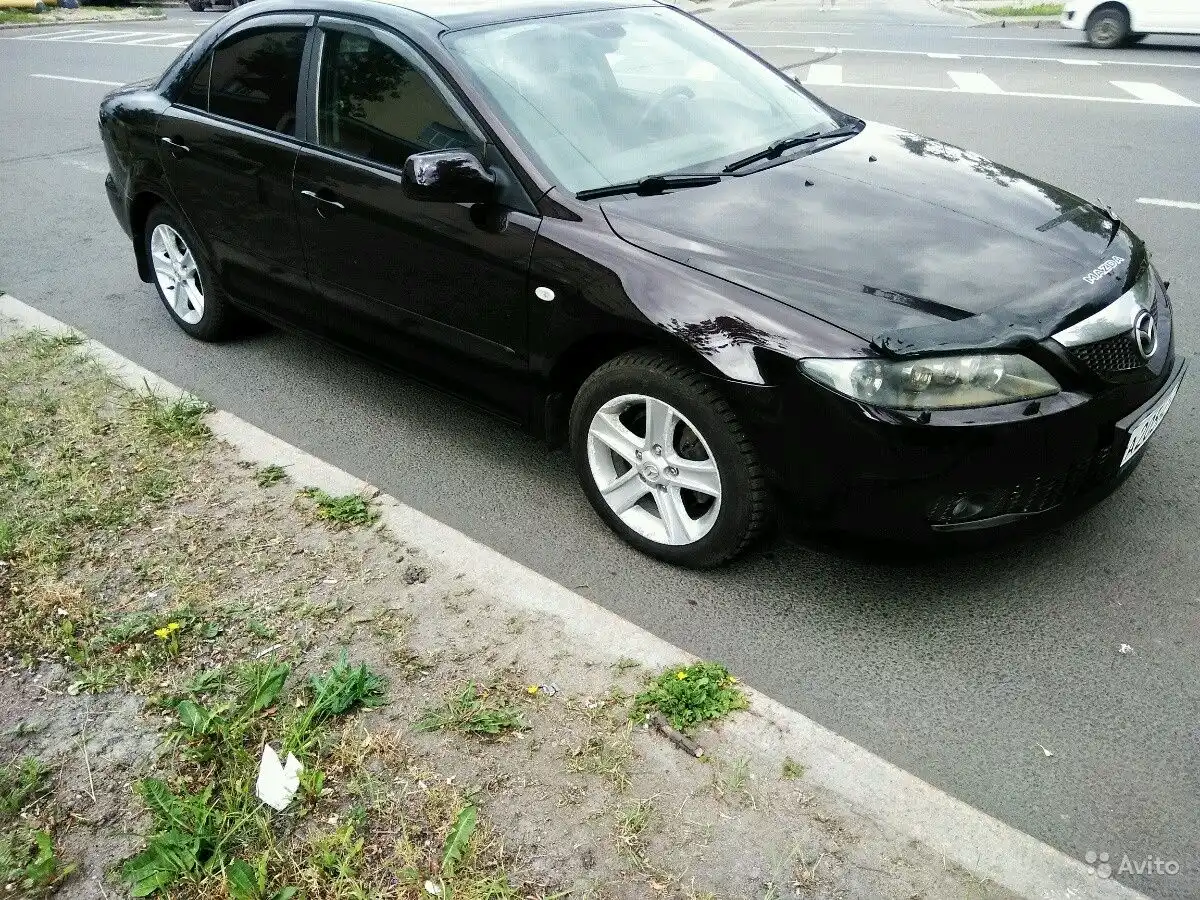 Фото автомобиля MAZDA 6, 2006 — госномер К346СР53. Цвет: ТЕМНО-ВИШНЕВЫЙ