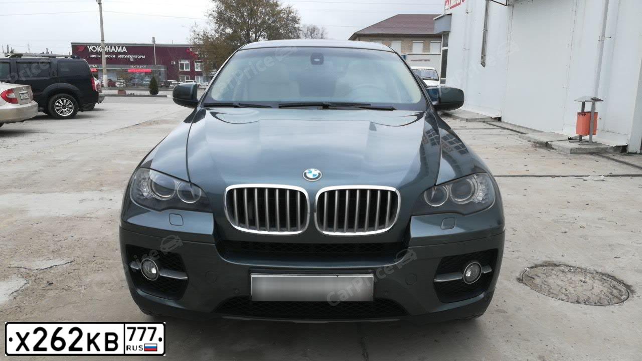 Фото автомобиля BMW X6, 2010 — госномер У552ЕР31. Цвет: СЕРЫЙ МЕТАЛЛИК