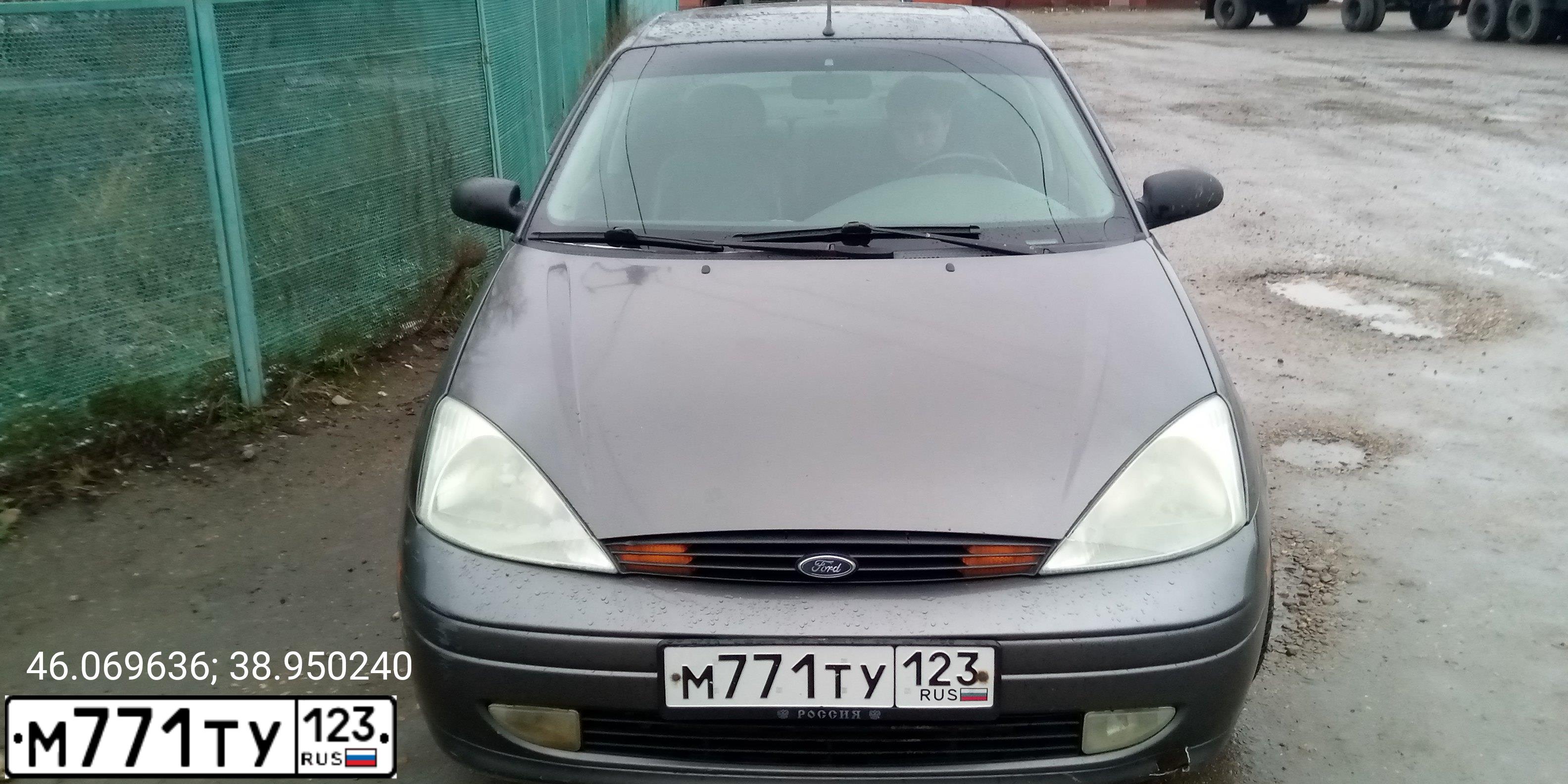 Фото автомобиля FORD FOCUS, 2002 — госномер С812УР193