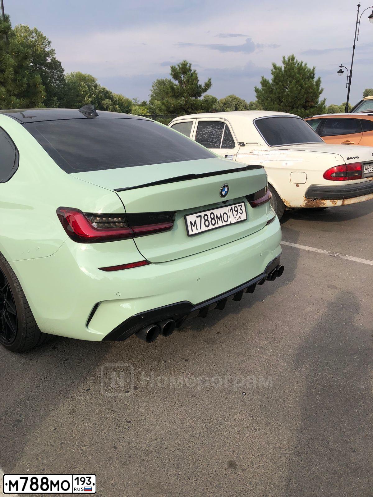 Фото автомобиля MERCEDES C-KLASSE, 2017 — госномер М788МО193. Цвет: ЗЕЛЕНЫЙ