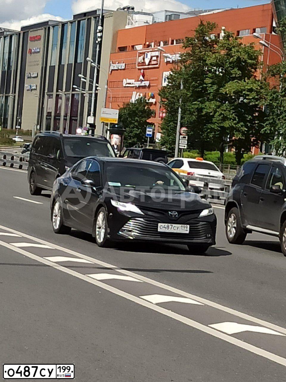 Фото автомобиля TOYOTA CAMRY, 2009 — госномер В241ОА799. Цвет: ЧЕРНЫЙ