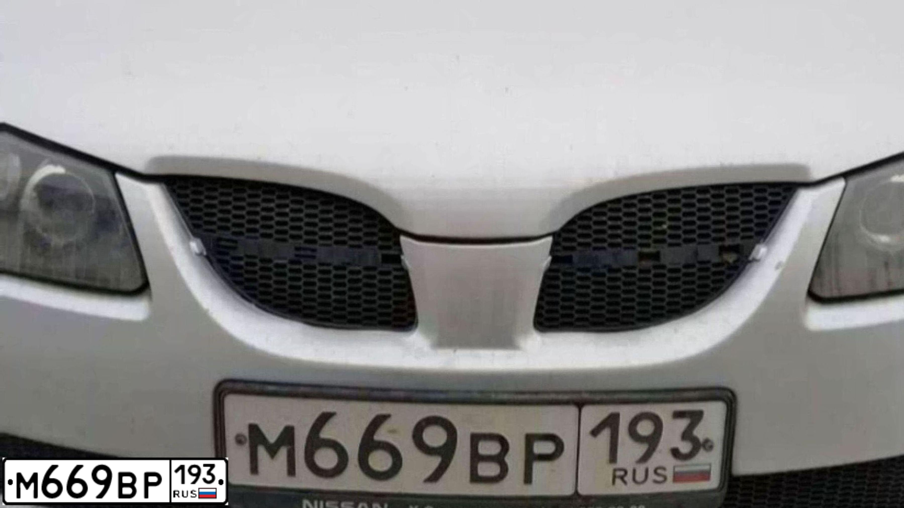 Фото автомобиля NISSAN ALMERA, 2004 — госномер М209КО126. Цвет: Серый