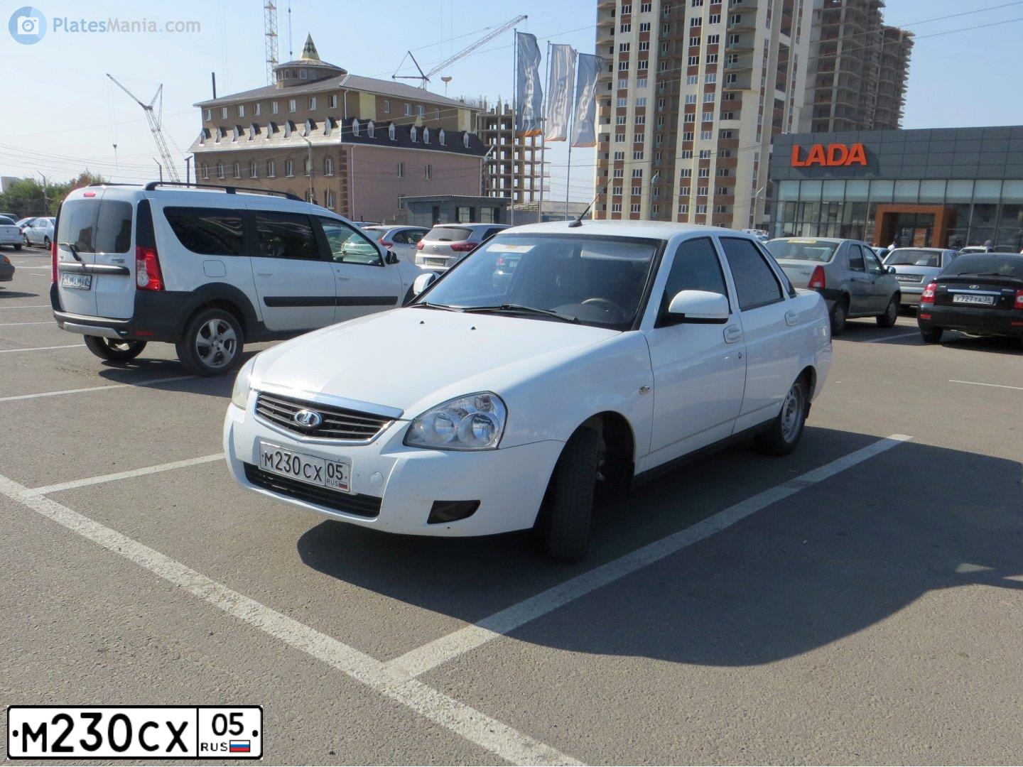 Фото автомобиля LADA 2170 PRIORA, 2012 — госномер У135АМ48