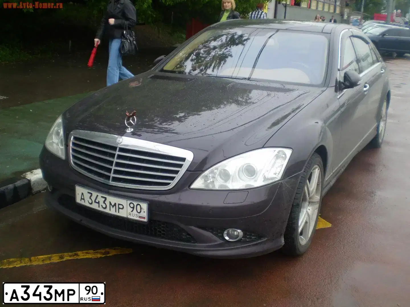 Фото автомобиля MAZDA 6, 2006 — госномер А343МР90. Цвет: КРАСНЫЙ