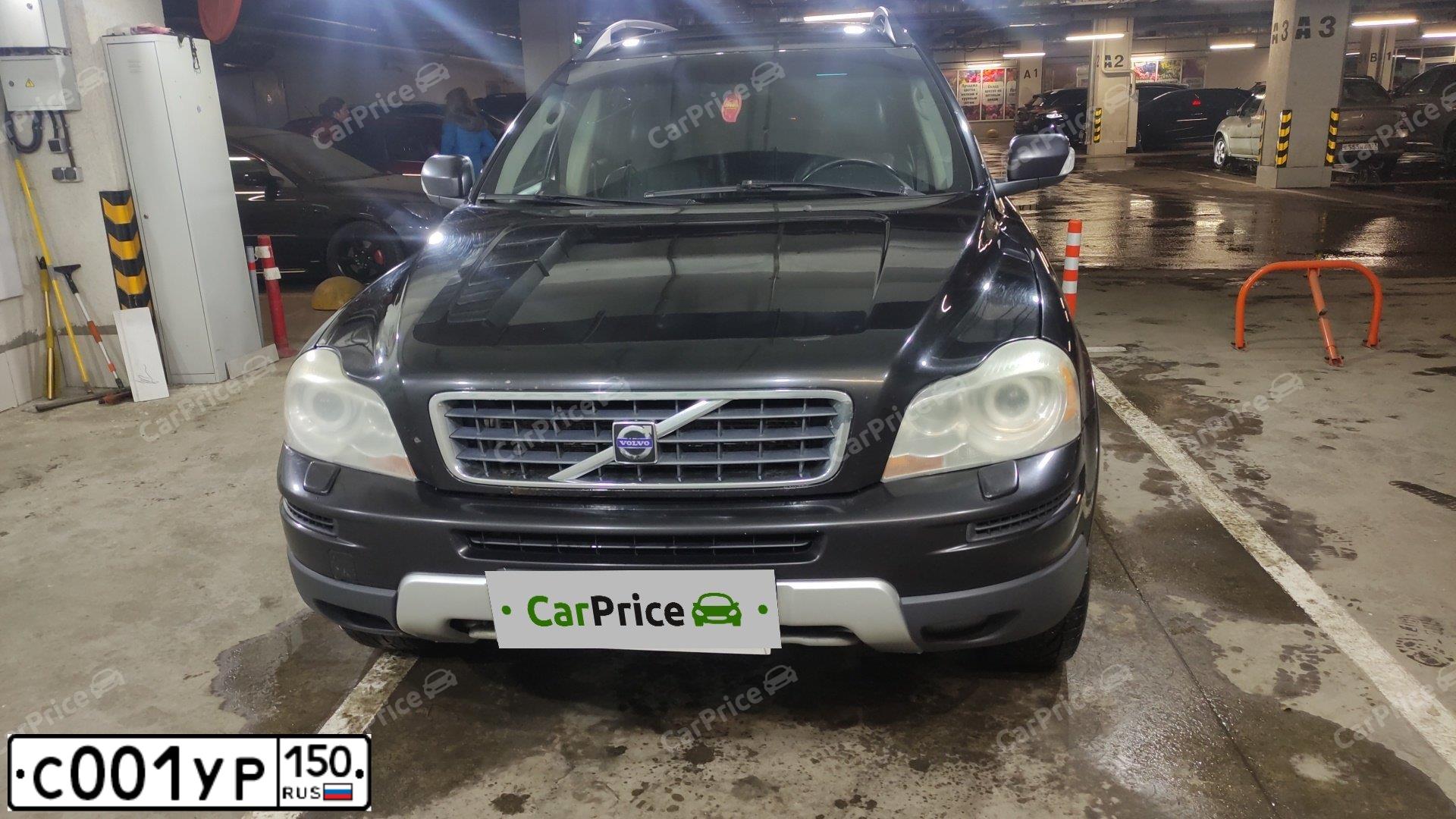Фото автомобиля VOLVO XC90, 2008 — госномер В424ЕН750. Цвет: ЧЕРНЫЙ