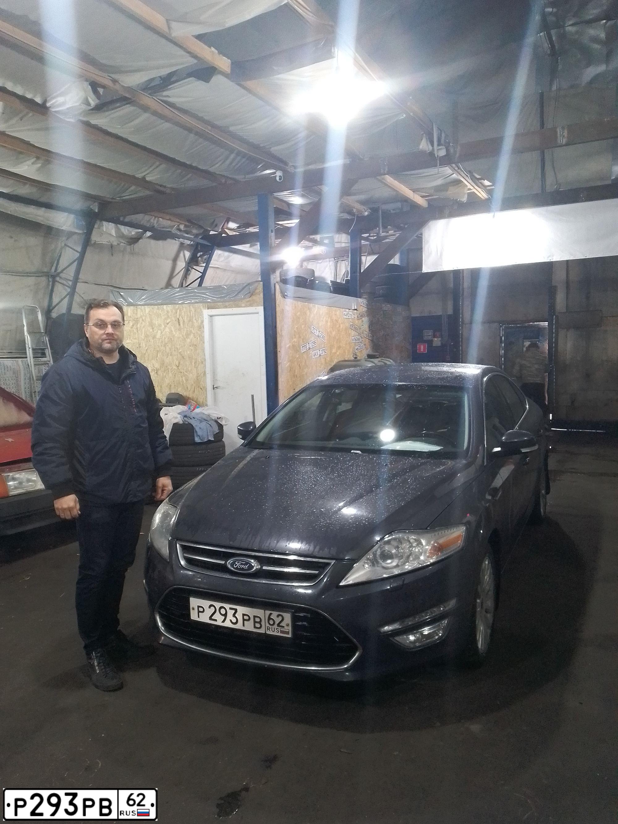 Фото автомобиля FORD MONDEO, 2011 — госномер Р293РВ62. Цвет: ТЕМНО-СЕРЫЙ