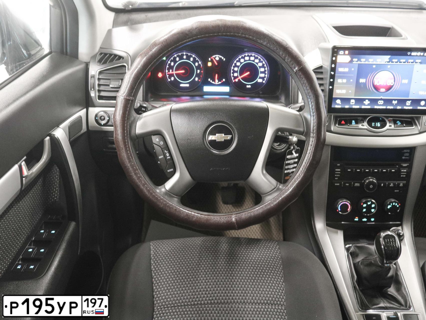 Фото автомобиля CHEVROLET CAPTIVA, 2012 — госномер Х912АС71. Цвет: ЧЕРНЫЙ