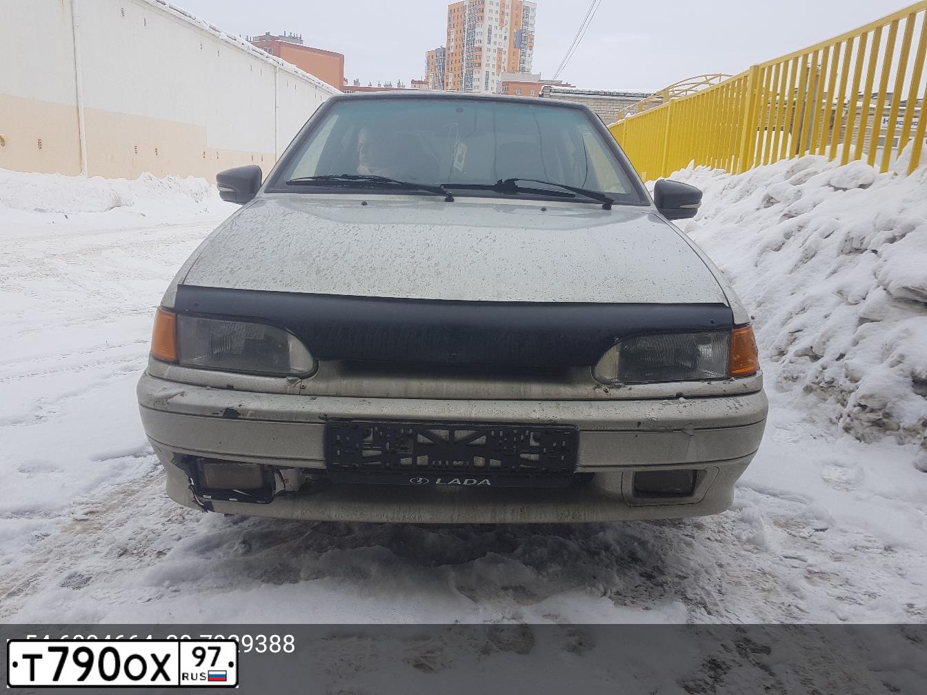 Фото автомобиля LADA 2114 SAMARA, 2004 — госномер С262РТ62. Цвет: МОЛОЧНО -БЕЛЫЙ СЕРЕБ