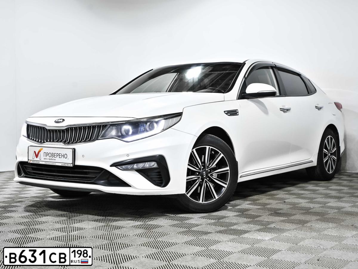 Фото автомобиля KIA MAGENTIS / OPTIMA, 2019 — госномер В379СР198. Цвет: ЧЕРНЫЙ