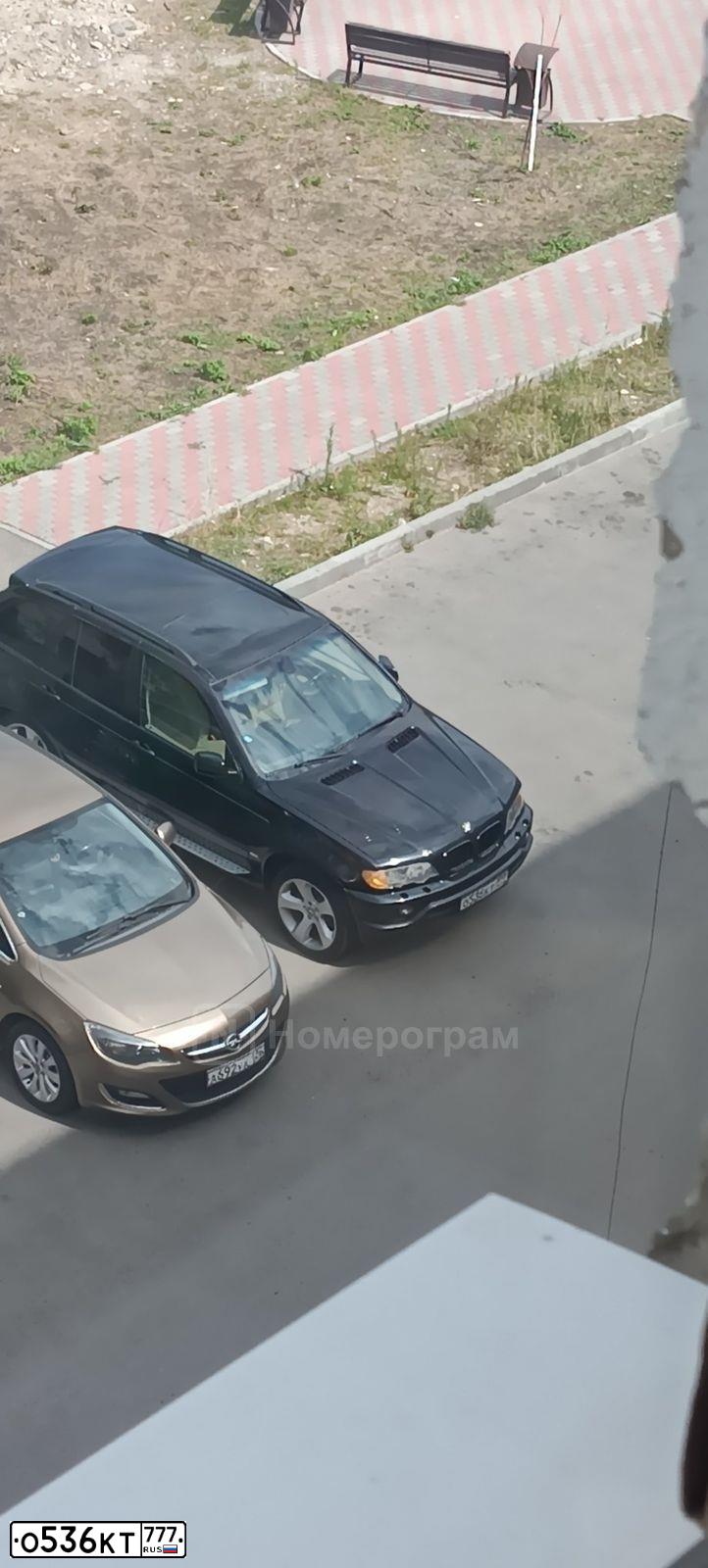 Фото автомобиля BMW X5, 2002 — госномер Е188АК09. Цвет: ЧЕРНЫЙ