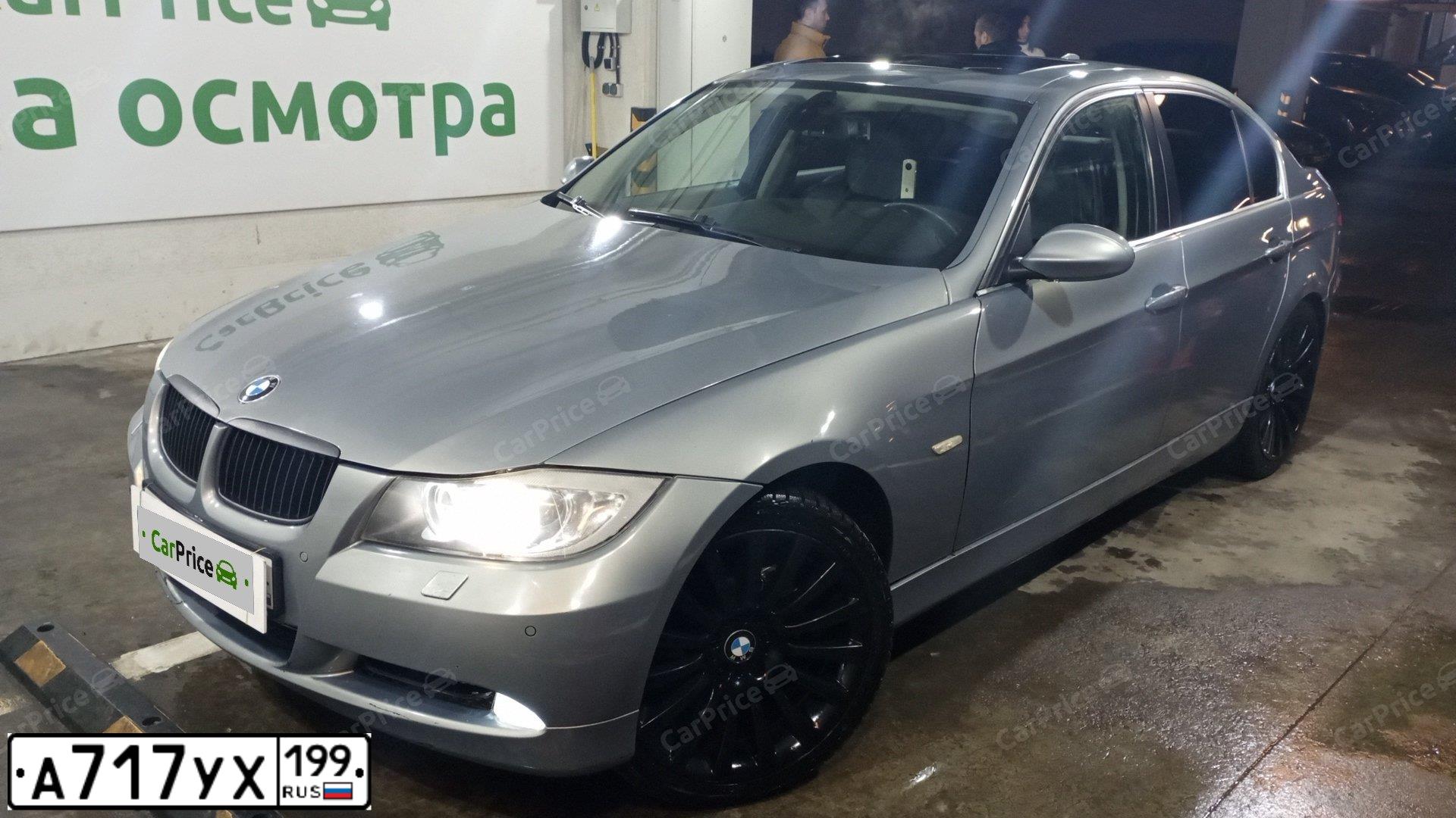 Фото автомобиля BMW W SERIE 3, 2005 — госномер Р115ТК750. Цвет: СЕРЫЙ