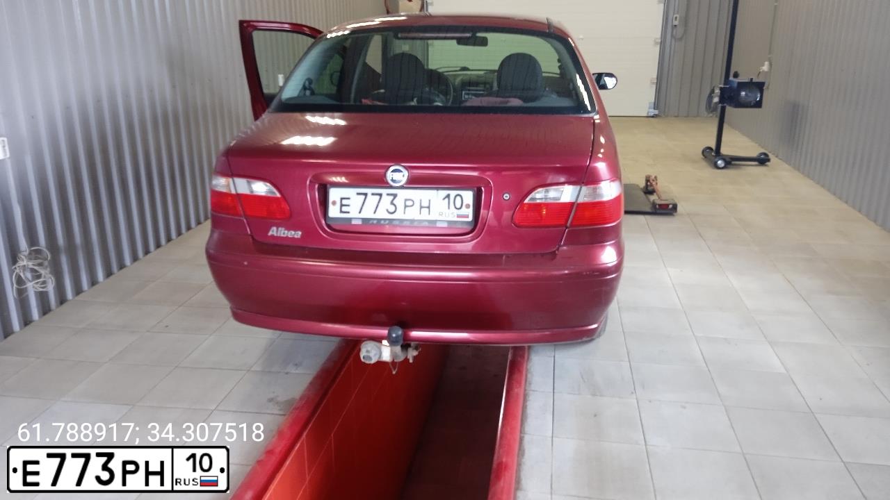 Фото автомобиля FIAT ALBEA, 2007 — госномер Е773РН10. Цвет: КРАСНЫЙ СЦИЛЛА