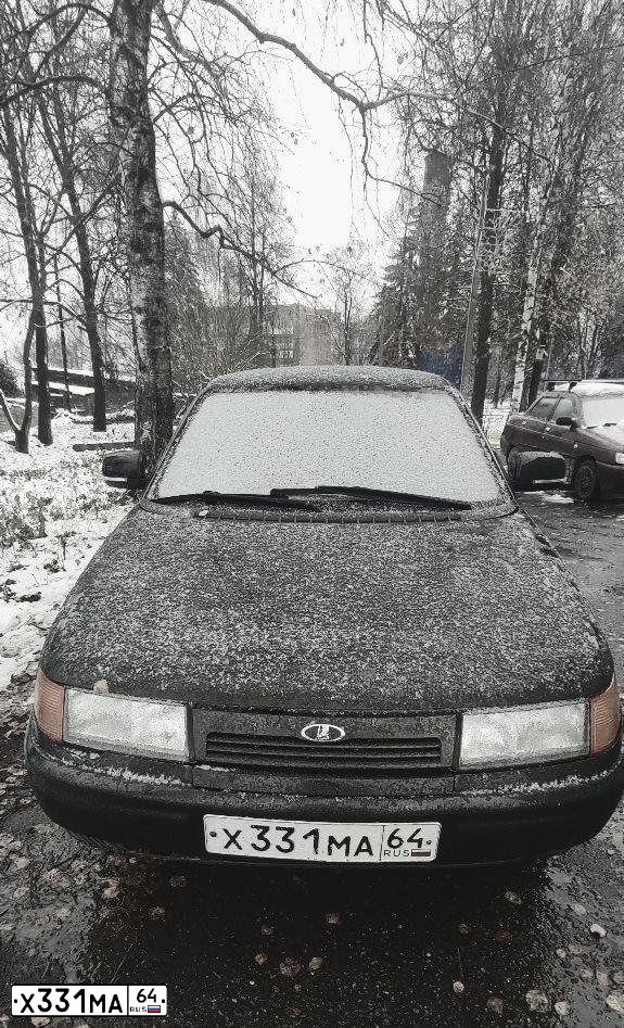 Фото автомобиля LADA 2110 LADA, 1999 — госномер Х331МА64. Цвет: ЗЕЛЕНЫЙ