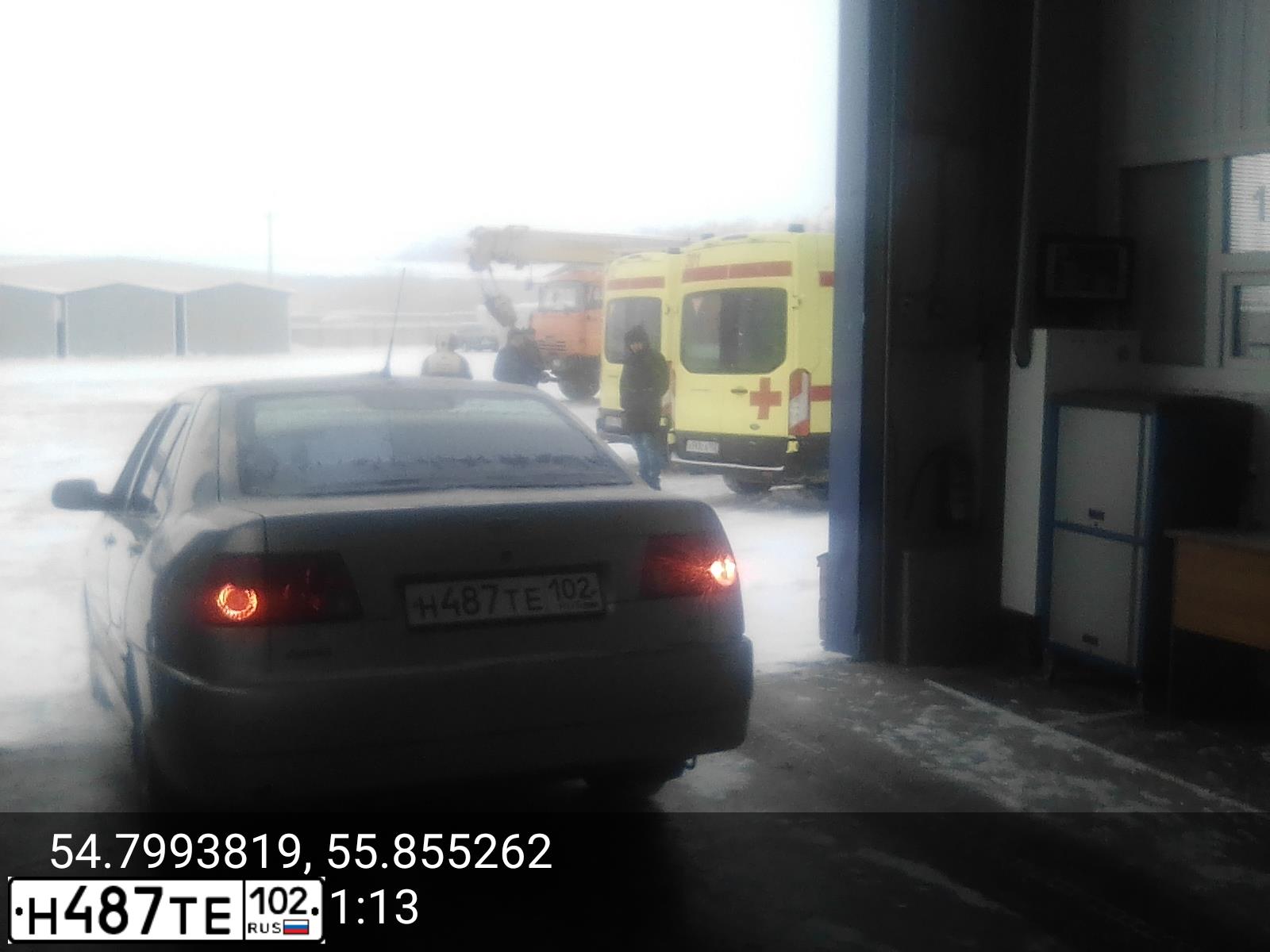 Фото автомобиля CHERY AMULET /FLAGCLOUD/, 2007 — госномер О034РО154. Цвет: Серый