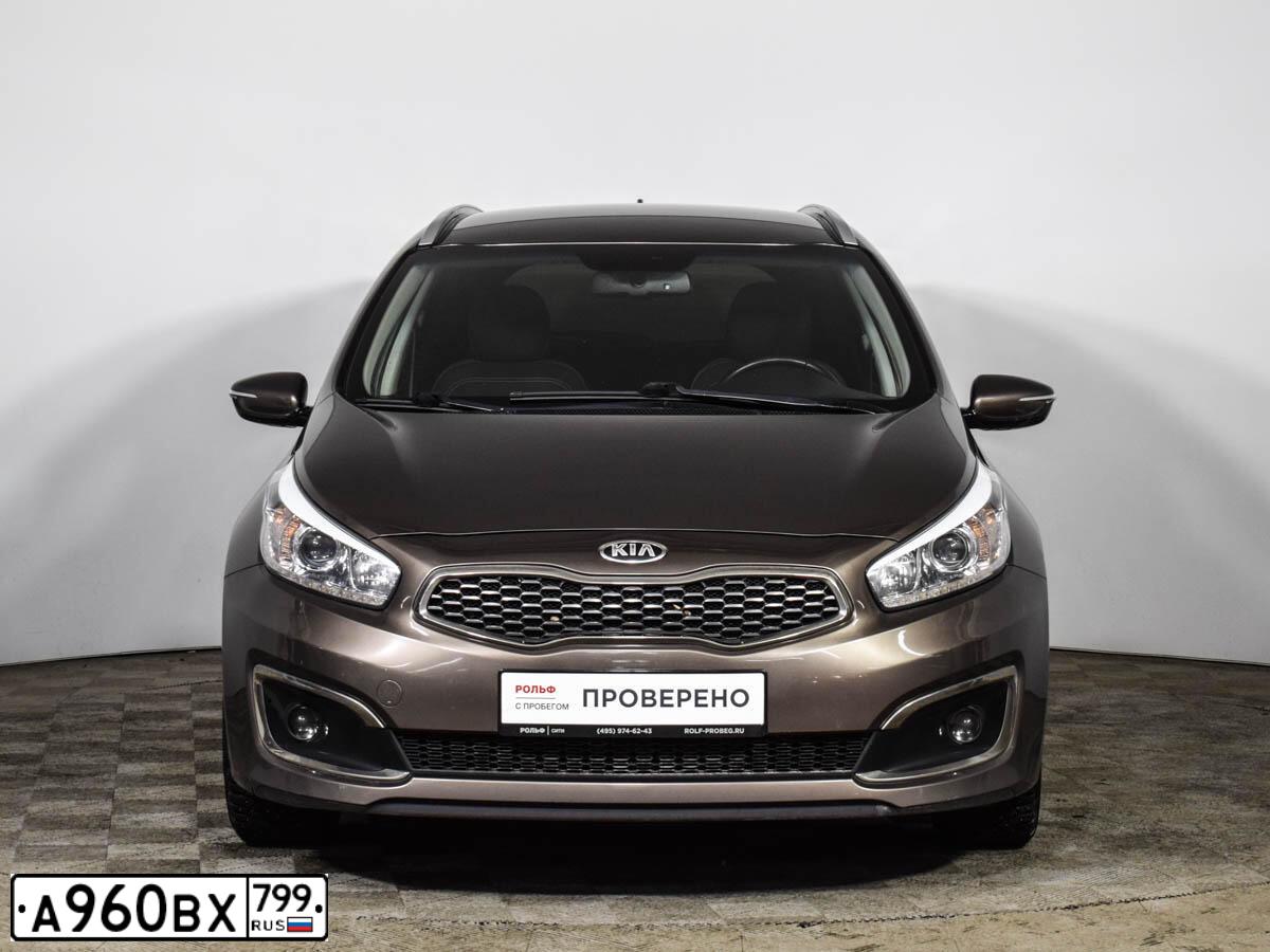 Фото автомобиля KIA CEE'D, 2018 — госномер У017ТУ33. Цвет: Коричневый