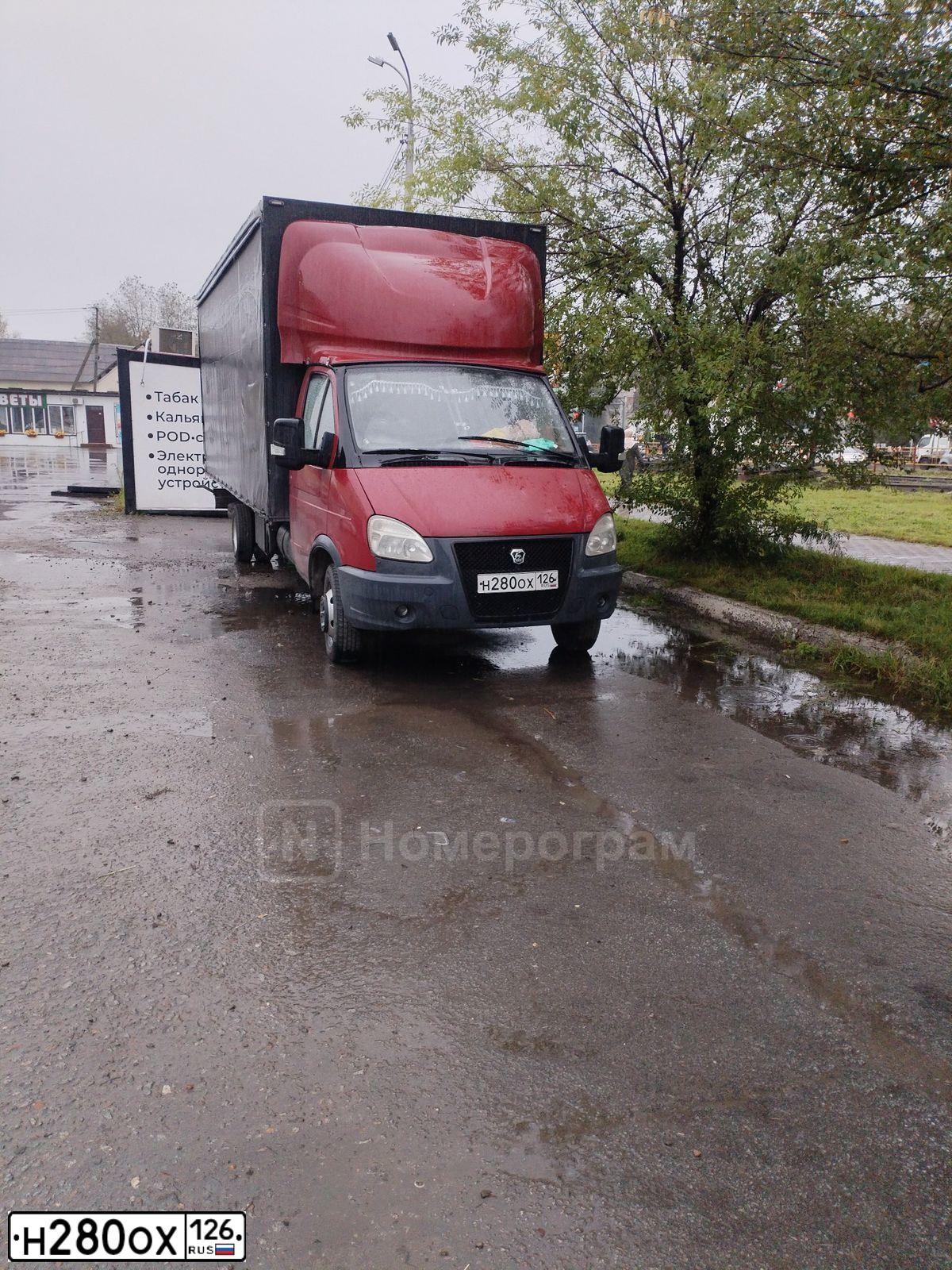Фото автомобиля GAZ 3221 EL, 2014 — госномер К963МВ13. Цвет: ВИШНЕВЫЙ