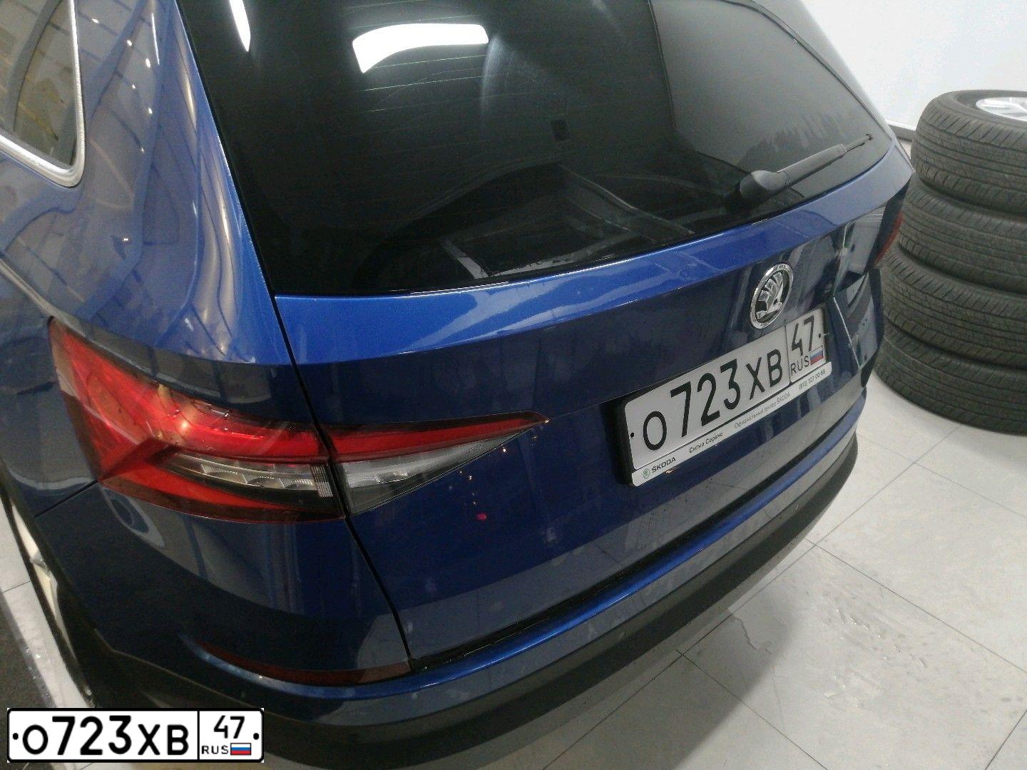 Фото автомобиля SKODA KODIAQ, 2019 — госномер Н135ВА198
