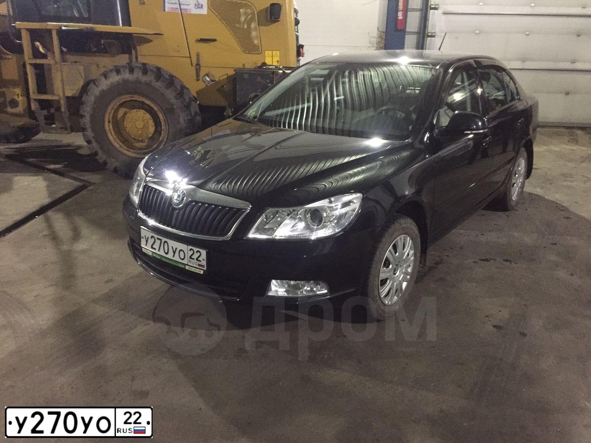 Фото автомобиля SKODA OCTAVIA, 2012 — госномер У270УО22. Цвет: ЧЕРНЫЙ