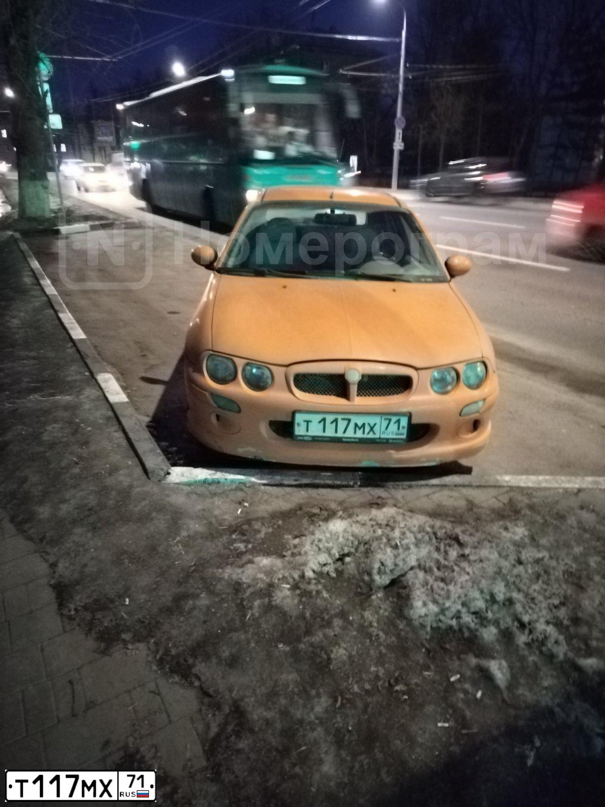 Фото автомобиля ROVER 25, 2001 — госномер О705ТУ32