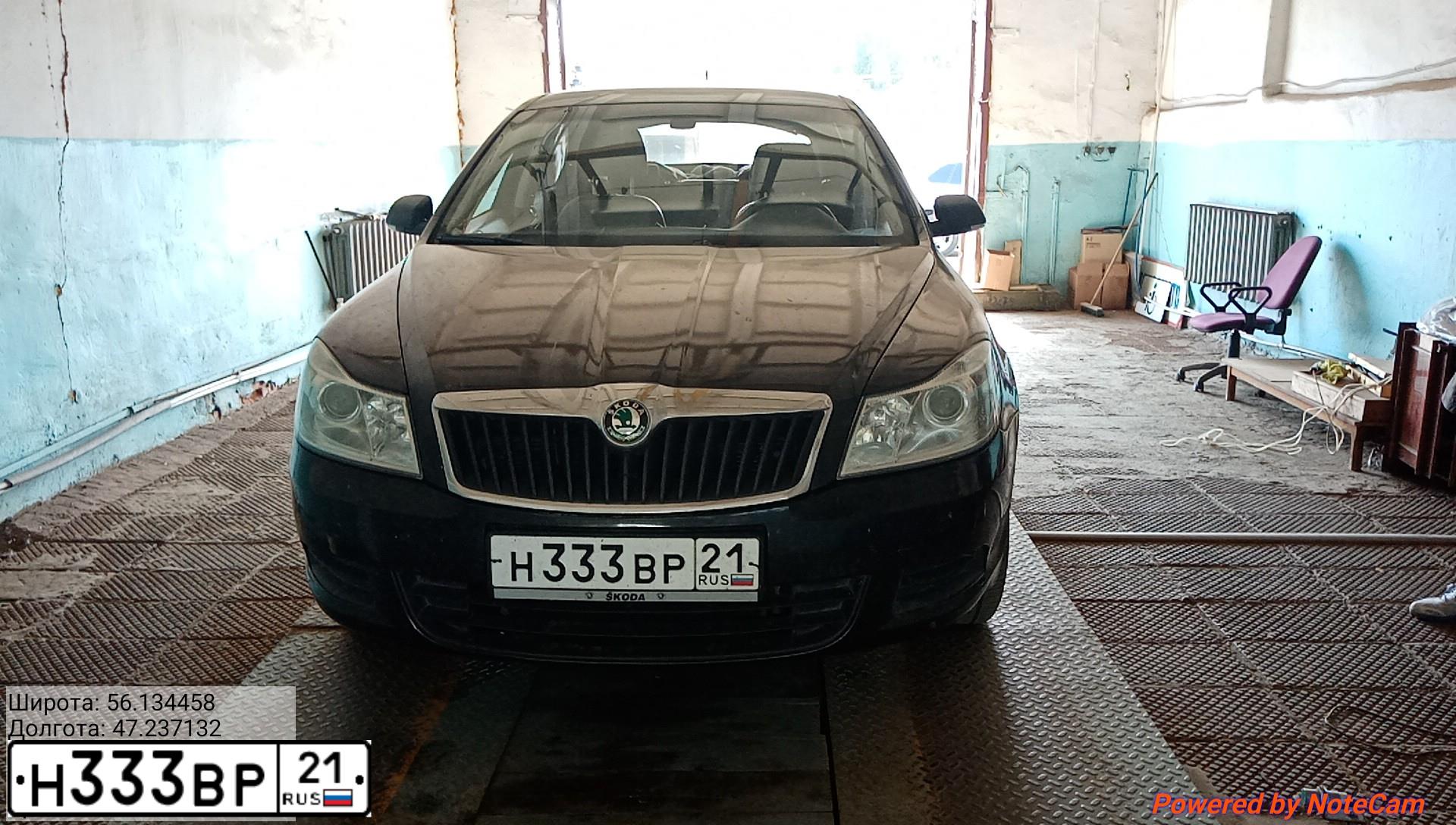 Фото автомобиля SKODA OCTAVIA, 2005 — госномер У963ТС716. Цвет: ЧЕРНЫЙ