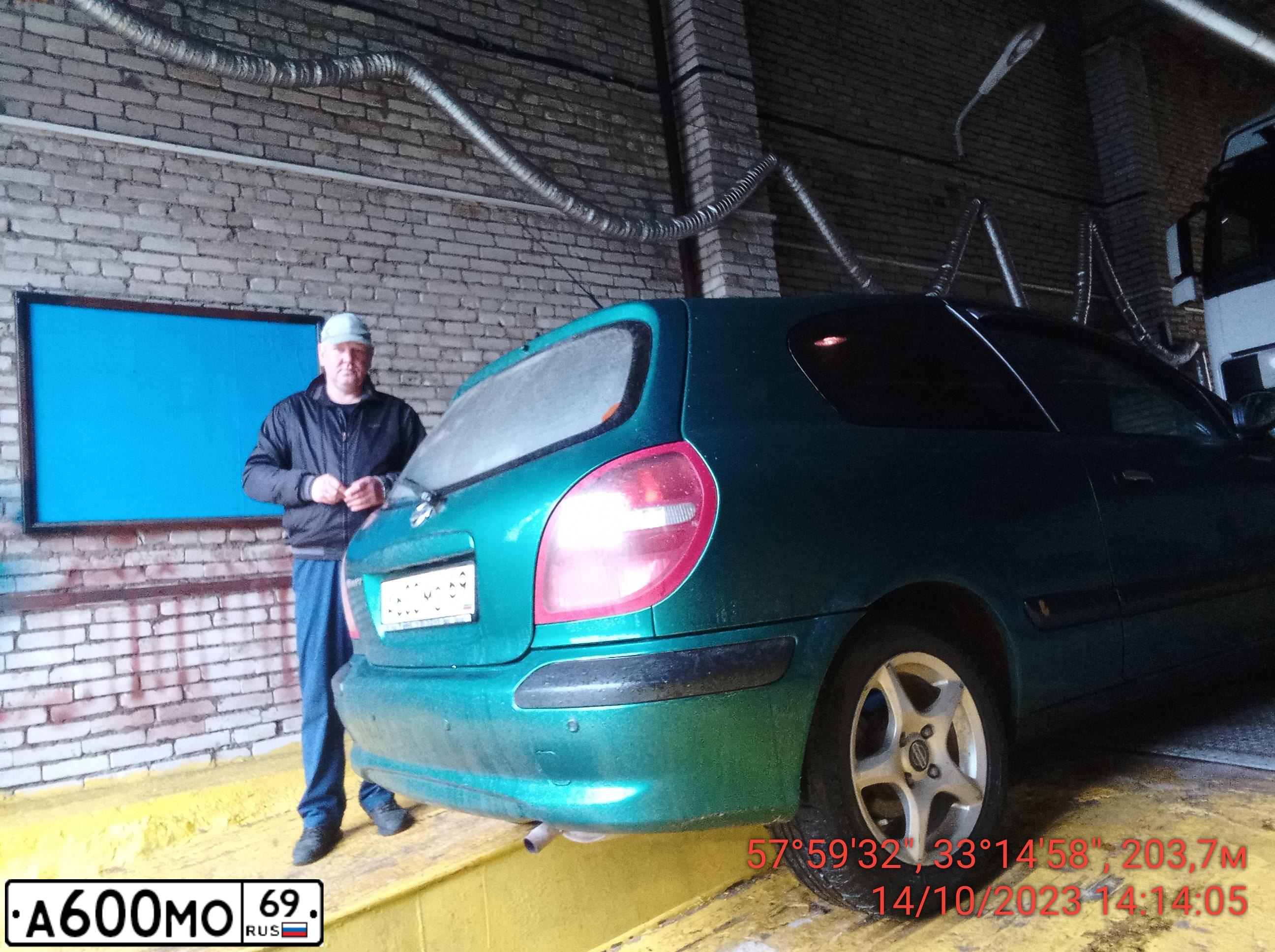 Фото автомобиля NISSAN ALMERA, 2000 — госномер К082КР53