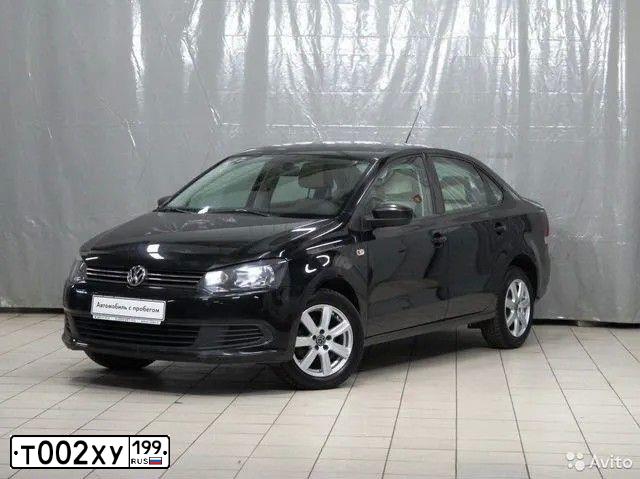 Фото автомобиля VOLKSWAGEN POLO, 2011 — госномер Р298НЕ136. Цвет: ЧЕРНЫЙ