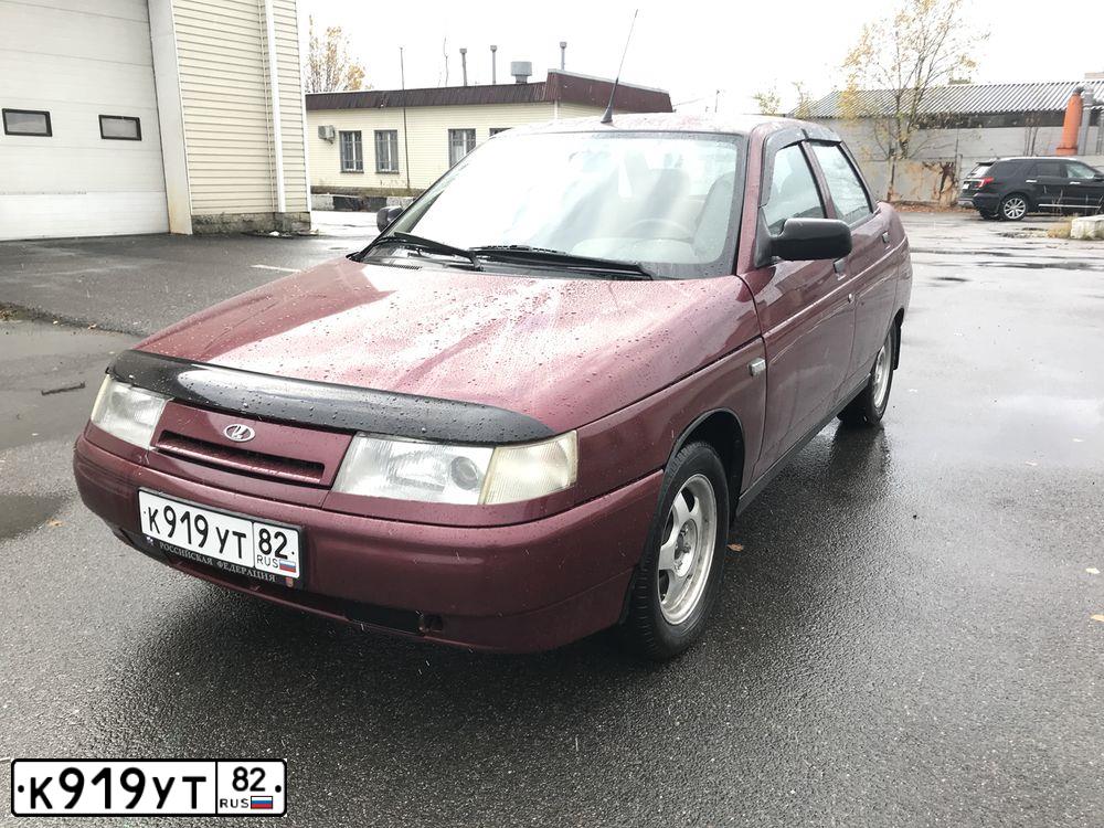 Фото автомобиля LADA 2110, 2005 — госномер О935РР98. Цвет: ТЕМНО-МАЛИНОВЫЙ