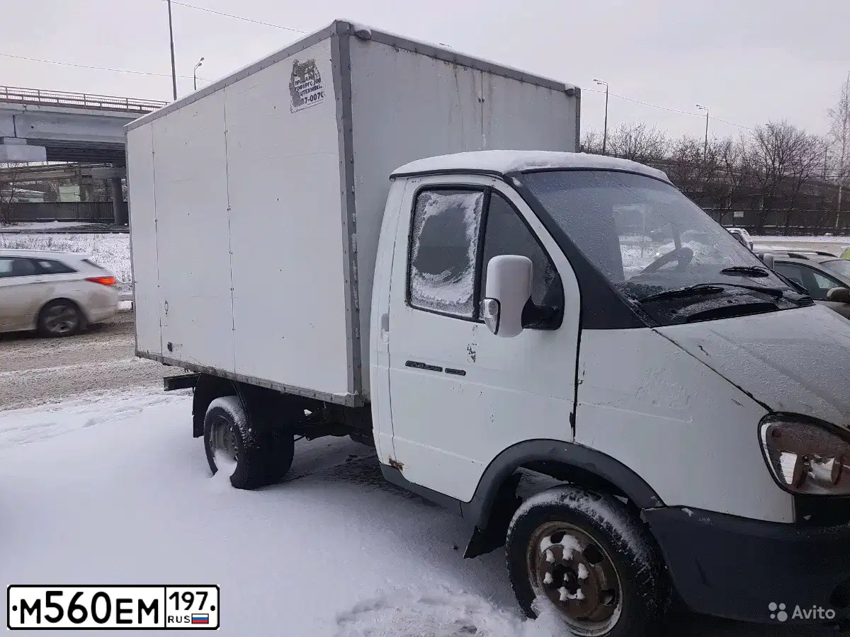 Фото автомобиля GAZ 3302 EL, 2010 — госномер Т686СА750. Цвет: Белый