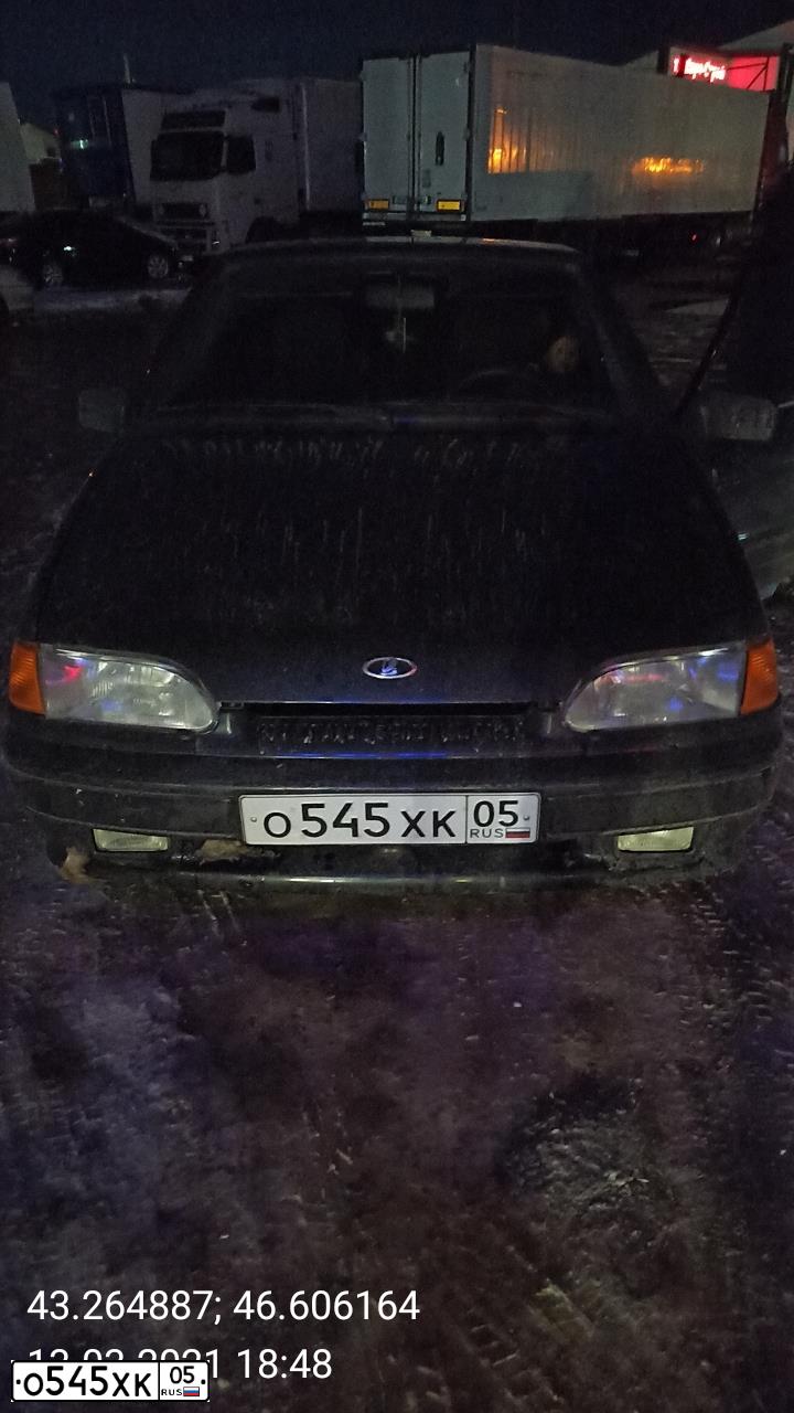 Фото автомобиля LADA 2114 SAMARA, 2012 — госномер В333ОВ159. Цвет: СИНЕ- ЧЕРНЫЙ