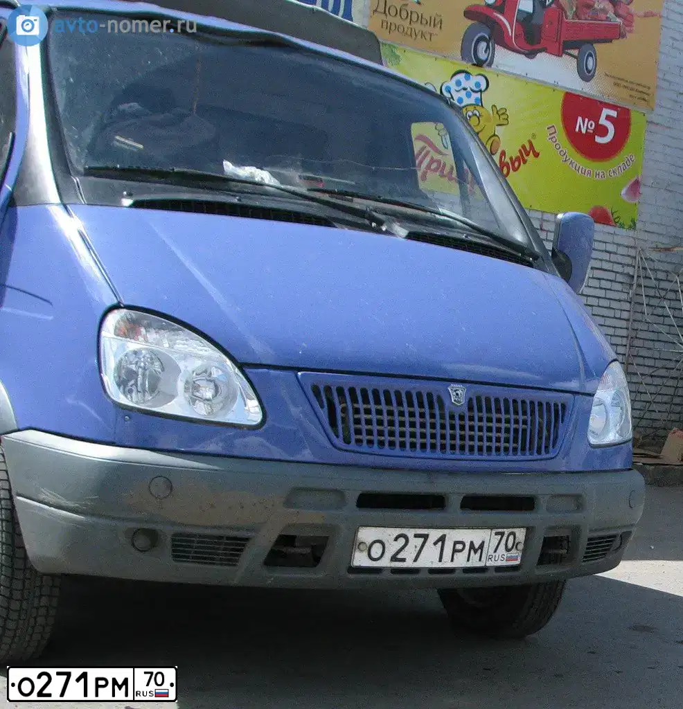 Фото автомобиля GAZ 3302 GAZEL, 2008 — госномер К037КС142. Цвет: СИНЕ-СИРЕНЕВЫЙ