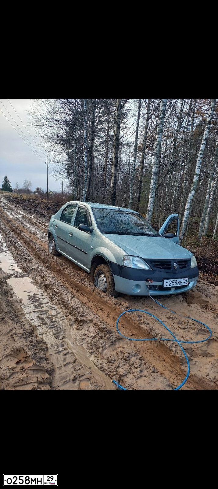 Фото автомобиля RENAULT LOGAN, 2005 — госномер О258МН29. Цвет: СВЕТЛО-ЗЕЛЕНЫЙ
