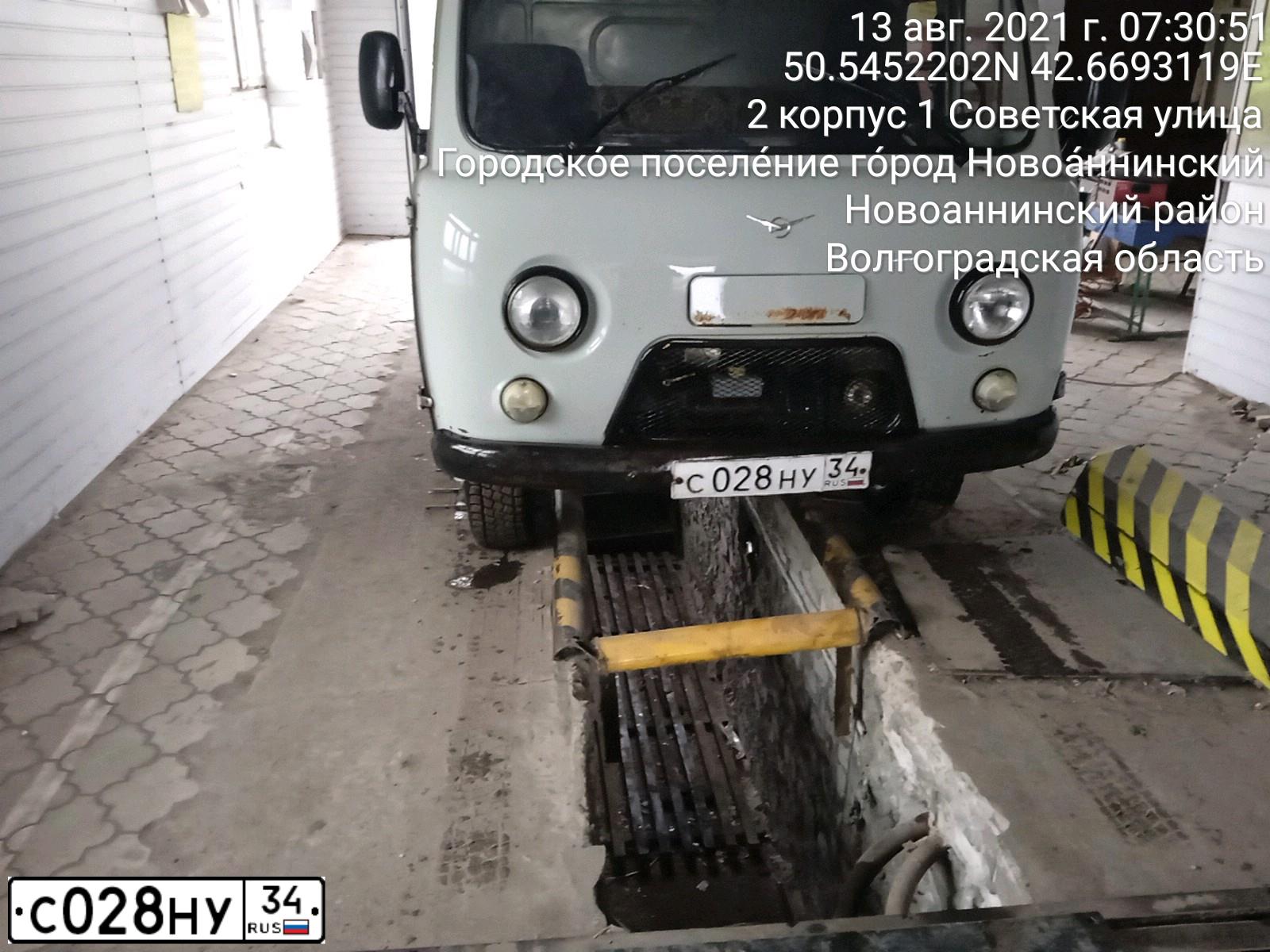 Фото автомобиля UAZ 3741, 2008 — госномер С028НУ34. Цвет: БЕЛАЯ НОЧЬ