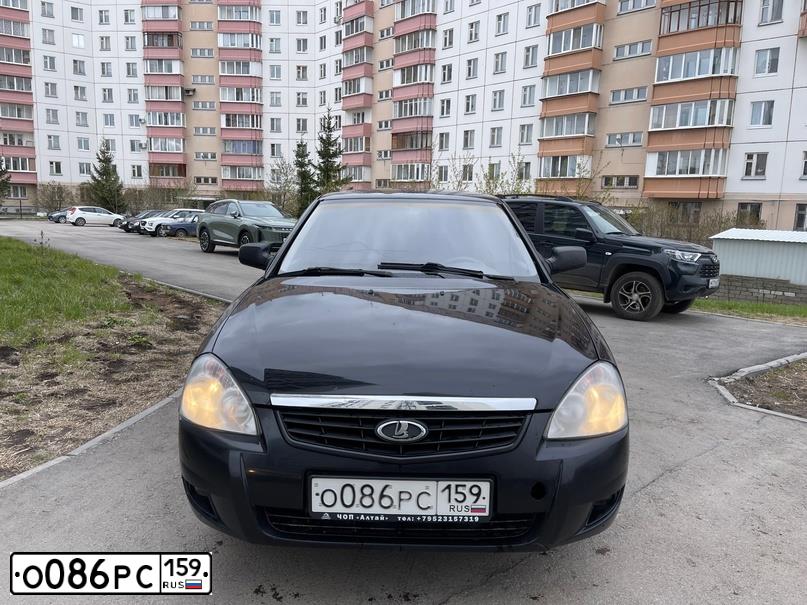 Фото автомобиля LADA 2172 PRIORA, 2009 — госномер О086РС159
