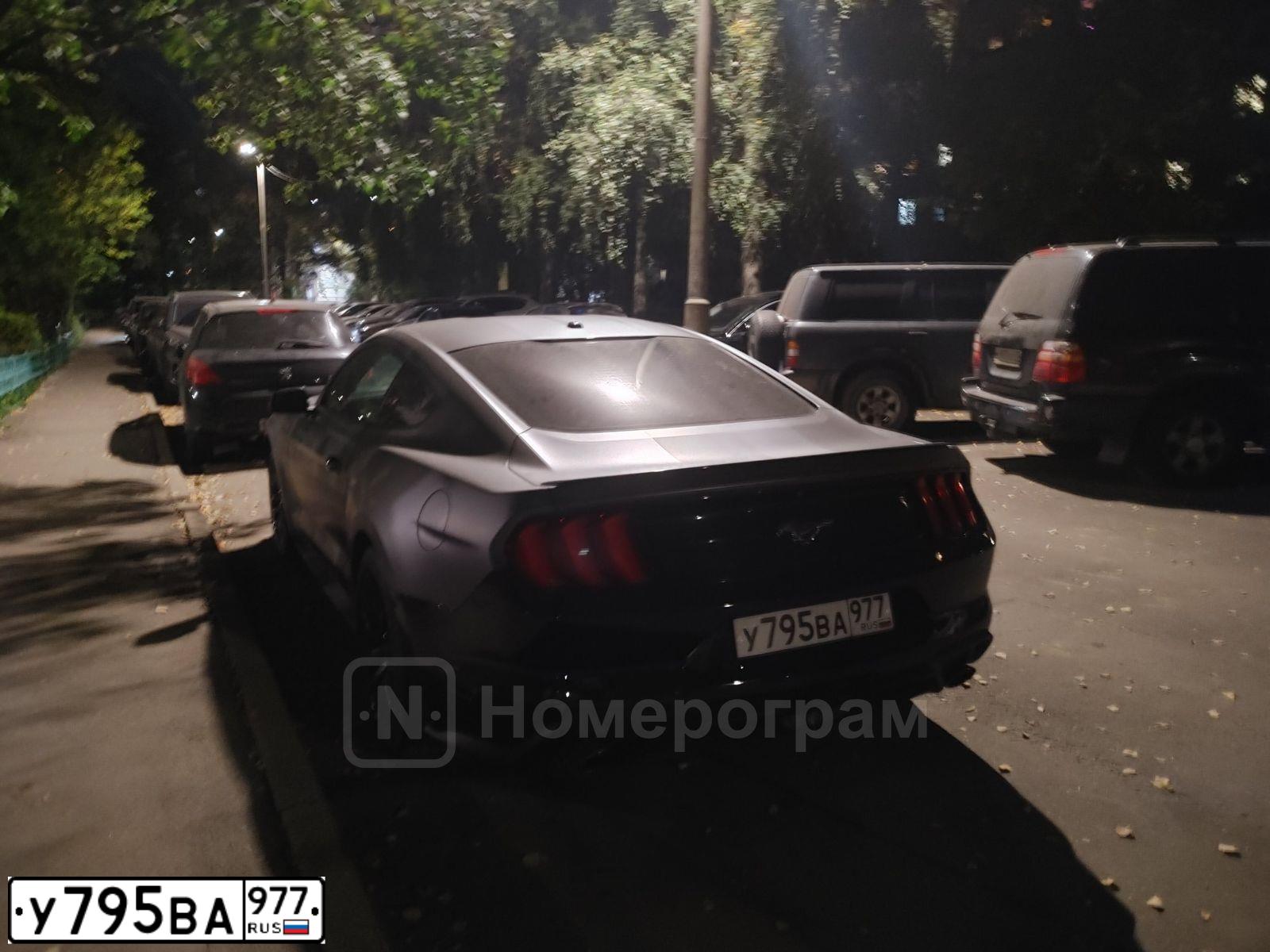 Фото автомобиля FORD MUSTANG, 2018 — госномер Х881УО60