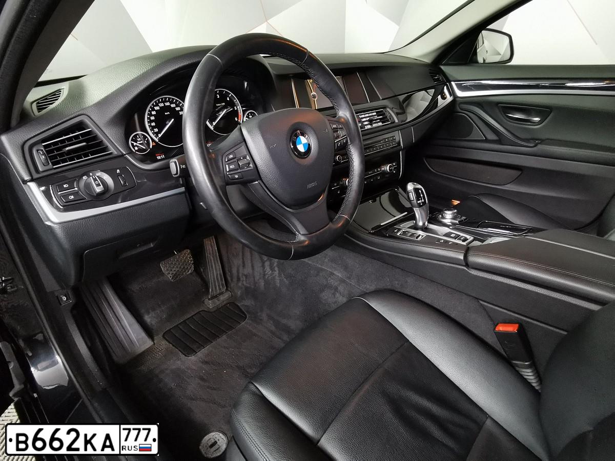 Фото автомобиля BMW SERIE 5, 2013 — госномер А105РР790. Цвет: ЧЕРНЫЙ