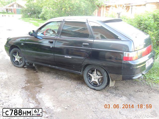 Фото автомобиля LADA 2112, 2005 — госномер В221РМ163. Цвет: ЧЕРНЫЙ