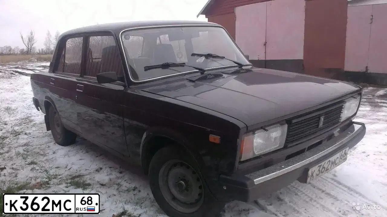 Фото автомобиля LADA 2105, 2007 — госномер М237СВ193. Цвет: ТЕМНО-КОРИЧНЕВЫЙ